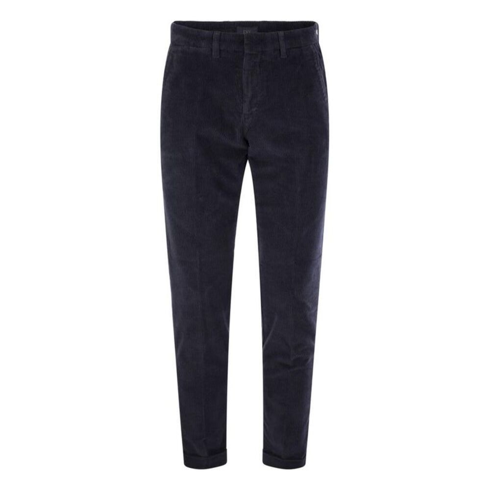 FAY Men's Corduroy Trousers Men BLUE Pants